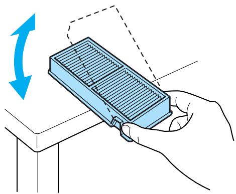 EPSON EH-TW9100 - Retirez le filtre à air. - 3