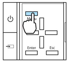 EPSON EH-TW9100 - Appuyez sur le bouton menu - 2