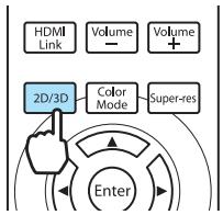 EPSON EH-TW9100 - Réglage des images 3D - 1