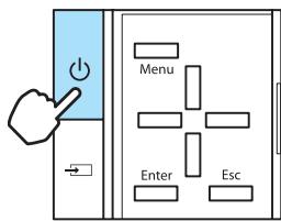 EPSON EH-TW9100 - Mise hors tension - 2
