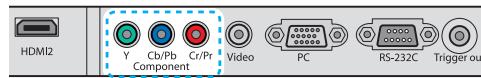 EPSON EH-TW9100 - Connexion à un équipement vidéo - 11