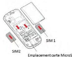 WIKO LUBI 2 - Installation della scheda SIM - 1