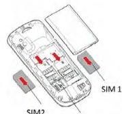 WIKO LUBI 2 - Insertion de la carte SIM - 1