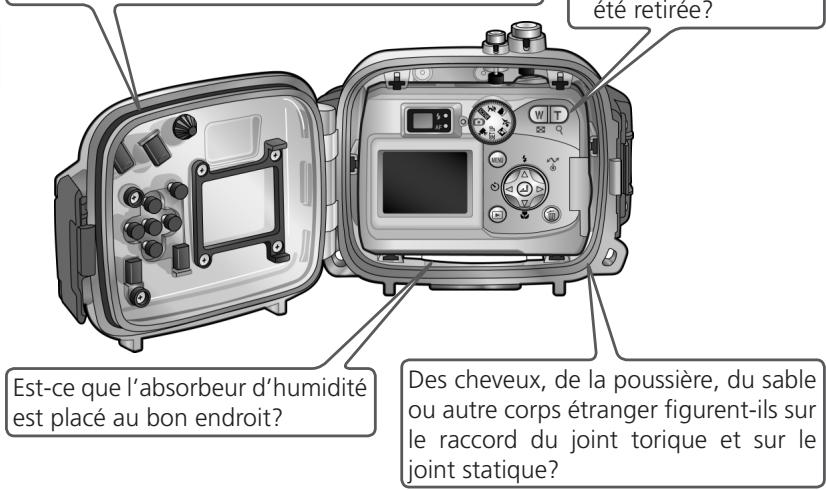 NIKON CAISSON ETANCHE WP-CP1-JUSQU-A 40 M DE PROFONDEUR - Effectuer une dernière vérification - 1