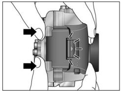 NIKON CAISSON ETANCHE WP-CP1-JUSQU-A 40 M DE PROFONDEUR - Fermer le caisson - 2