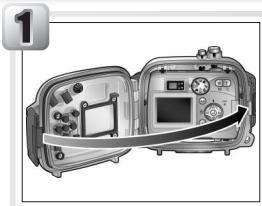 NIKON CAISSON ETANCHE WP-CP1-JUSQU-A 40 M DE PROFONDEUR - Effectuer une dernière vérification - 2