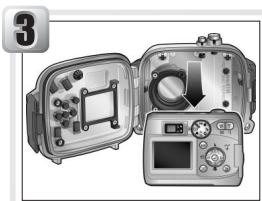 NIKON CAISSON ETANCHE WP-CP1-JUSQU-A 40 M DE PROFONDEUR - Réactivation du moniteur - 3