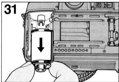 NIKON F-801S - REBOBINAGE DU FILM - 5