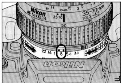 NIKON F-801S - MODE MANUEL D'EXPOSITION - 4