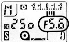 NIKON F-801S - MODE MANUEL D'EXPOSITION - 5