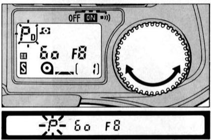 NIKON F-801S - Variation intentionnelle du programme - 1