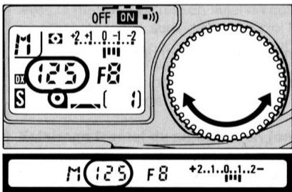 NIKON F-801S - MODE MANUEL D'EXPOSITION - 3