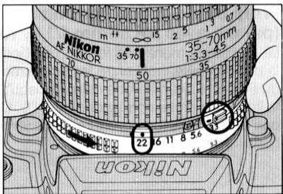 NIKON F-801S - MODE D'EXPOSITION AUTO A PRIORITE VITESSE - 3
