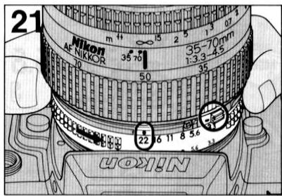 NIKON F-801S - Réglage automatique et immediat de l'appareil - 1