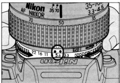 NIKON F-801S - En mode manuel d'exposition - 6