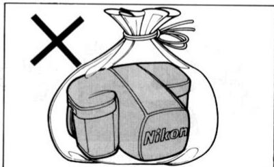 NIKON F-801S - Précautions importantes - 6