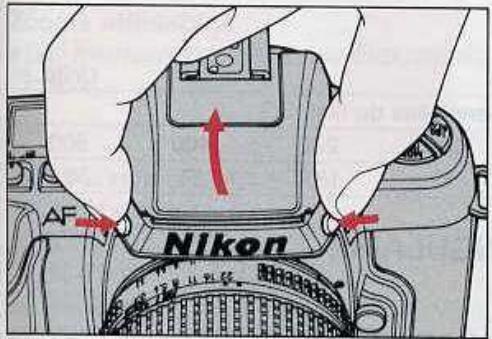 NIKON F601 - Utilisation du FLASH TTL integre - 2