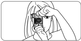 NIKON LITE TOUCH ZOOM 100ED-QD - Hold the camera firmly. - 2