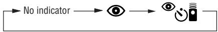 NIKON LITE TOUCH ZOOM 100ED-QD - Press the button until “” appears on the LCD panel. - 3