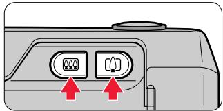 NIKON LITE TOUCH ZOOM 100ED-QD - Press the Zoom button to compose the picture. - 1