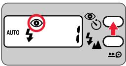 NIKON LITE TOUCH ZOOM 100ED-QD - Drücken Sie die Taste ©, bis “©” im LC-Display erscheint. - 1