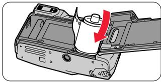 NIKON LITE TOUCH ZOOM 100ED-QD - Legen Sie eine Filmpatrone ein. - 1