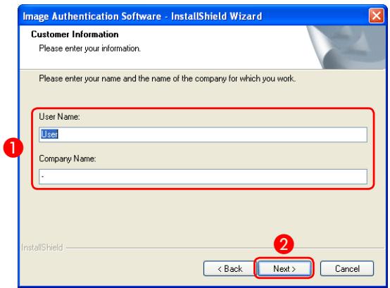 NIKON LOGICIEL D-AUTHENTIFICATION D-IMAGE - Installation du logiciel d'authentication d'images 4/6 - 2