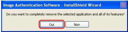 NIKON LOGICIEL D-AUTHENTIFICATION D-IMAGE - Désinstallation du logiciel d'authentification d'images - 2