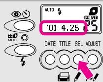 NIKON NUVIS V - Einstellung des Datums und der Uhrzeit - 4