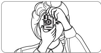 NIKON NUVIS V - Richtige Kamerahaltung - 2