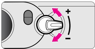 NIKON NUVIS V - Adjusting diopter - 1