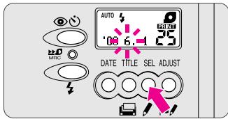 NIKON NUVIS V - Einstellung des Datums und der Uhrzeit - 3