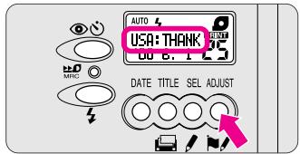 AUTO USA: THANK DO E. 1 2 DATE TITLE SEL ADJUST