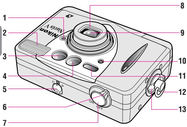 NIKON NUVIS V - Teilebezeichnungen - 1