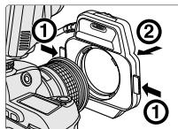 NIKON SB-29S - Fixation du reflecteur sur I'objet - 2