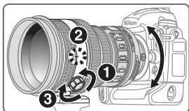 NIKON AF-S NIKKOR 200MM F-2G ED VR II - 3MiHa noJIOXeHHa FOToKamepn - 1