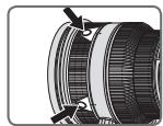 NIKON AF-S NIKKOR 200MM F-2G ED VR II - 對焦操作選擇切換器和對焦操作按鍵(關於相容相機,請參閱第202頁。) - 2