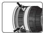 NIKON AF-S NIKKOR 200MM F-2G ED VR II - ■ foerks 主幹선throスウリチ及 foerks 主幹 burten(사용 가는 친에라에 챡해서는 216체이지를 출조 하심시오.) - 2
