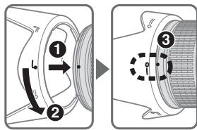 NIKON AF-S NIKKOR 28-300MM F-3.5-5.6G ED VR - Utilisation du parasoleil - 1