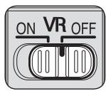 NIKON AF-S NIKKOR 28-300MM F-3.5-5.6G ED VR - Ställa in brytaren für vibrationsreducing ON/OFF - 1