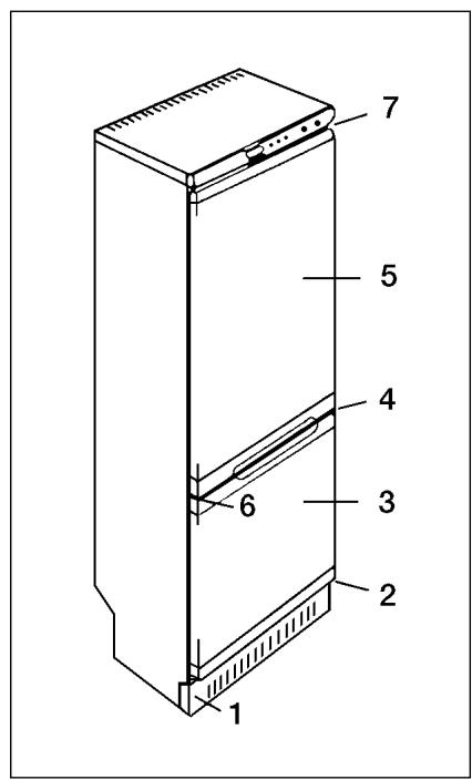 FAURE FRC363W - Pour changer le sens d'ouverture des portes - 1