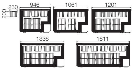AEG-ELECTROLUX ECO22212W - Paniers de rangement - 2