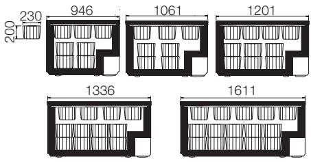 AEG-ELECTROLUX ECO22212W - Frysekurve - 2