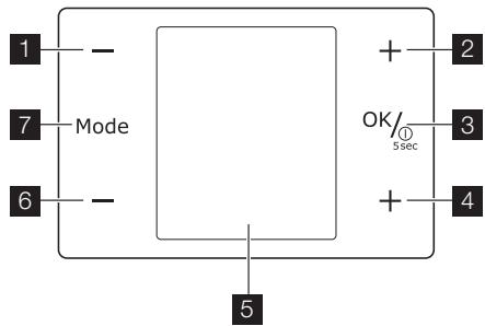 AEG-ELECTROLUX ENA34933X - Panel de mandos - 1