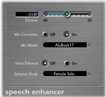 APPLE LOGIC EXPRESS 7.2 - Nouveau module Speech Enhancer - 1