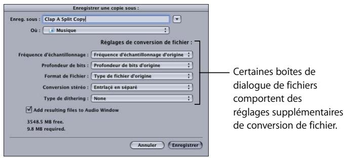 APPLE LOGIC EXPRESS 7.2 - Améliorations des zones de dialogue - 1