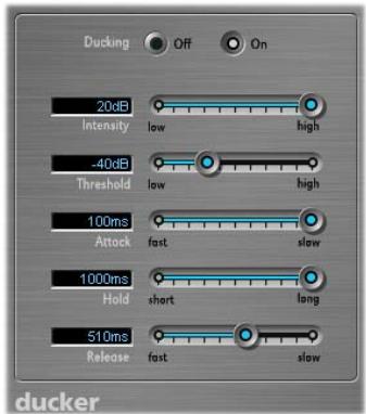 APPLE LOGIC EXPRESS 7.2 - Nouveau module Ducker - 1