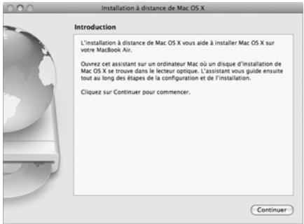 APPLE MACBOOK AIR - Pour utiliser Installation à distance de Mac OS X: - 1