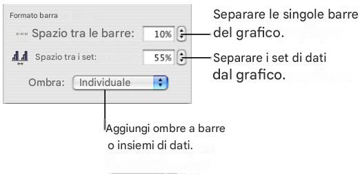 APPLE NUMBERS - Per regolare la spaziatura: - 1