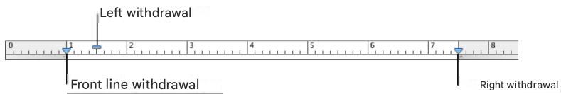 APPLE NUMBERS - To set indents using rulers: - 1